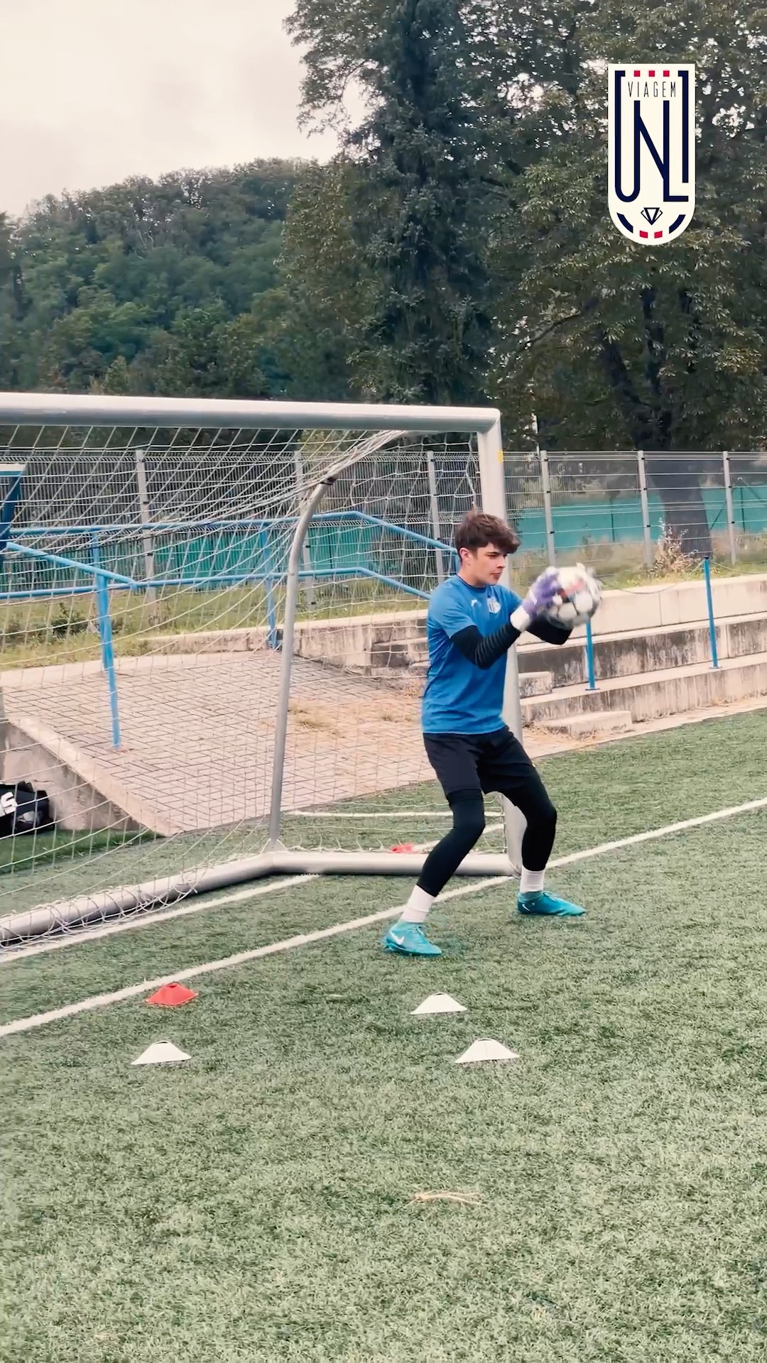 🧑‍🏫 David Němec v roli trenéra brankářů kategorie U15