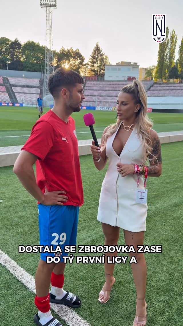 Moderatorka Sabina si na rozhovor pozvala Patrika Žitného, hráče FC Zbrojovky. Zajímalo…