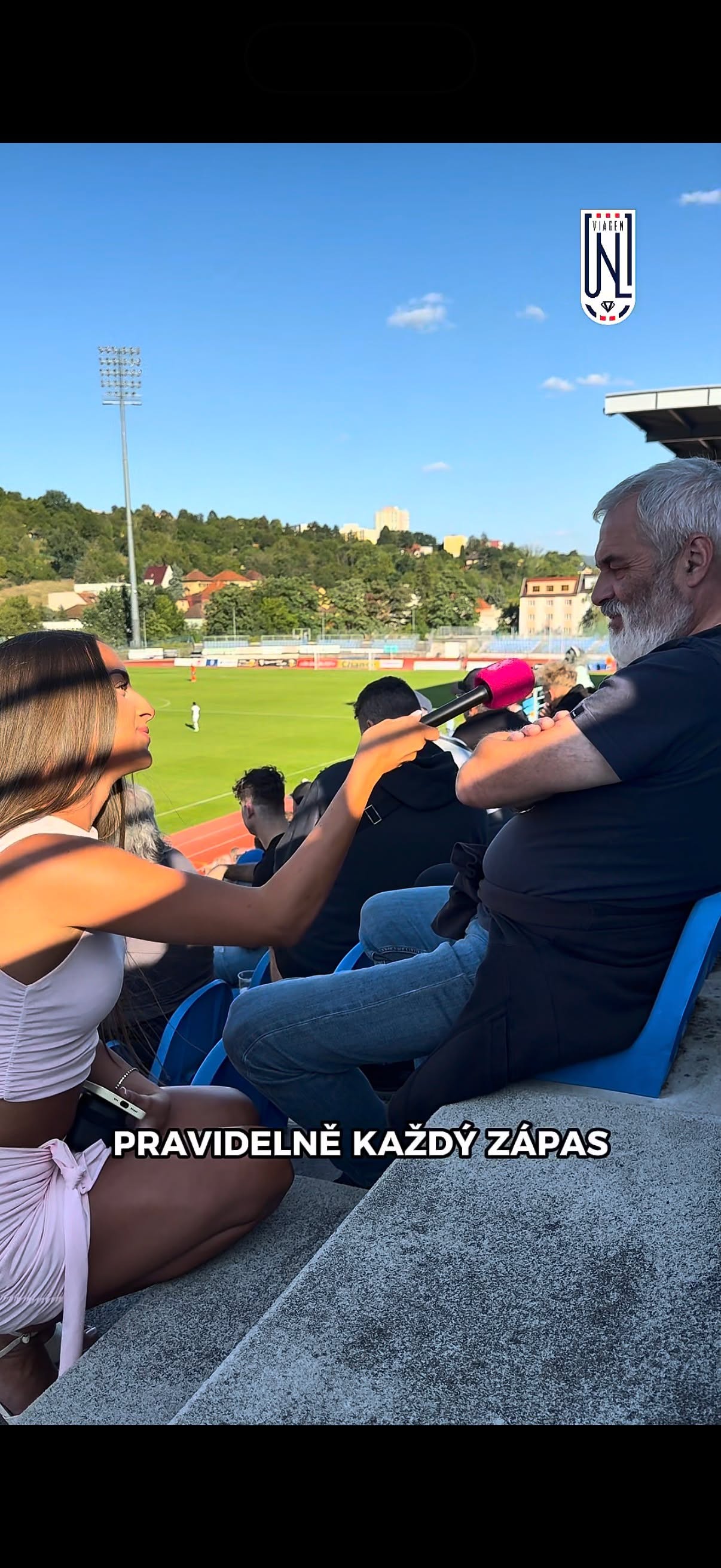 Rozhovor: „Hlavně počasí, příjemné prostředí a příjemné moderátorky… je tady hezky.“