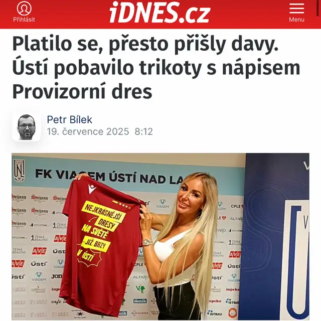 Portál iDNES informoval o našem včerejším zápase. Odkaz na článek zde ➡️ https://www.id…